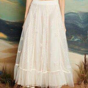 Sister Jane Jolene Tulle Ruffle Midi Skirt - Brand New with Tags - Size Large